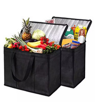 Christmas Gift Insulated Shopping Cooler Bag for Groceries or Food Delivery